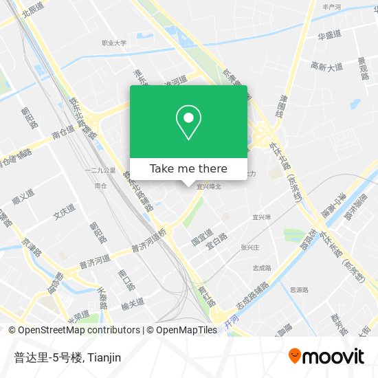 普达里-5号楼 map