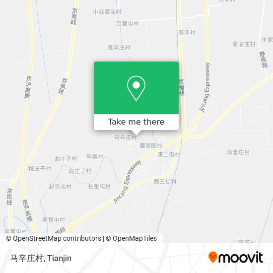 马辛庄村 map