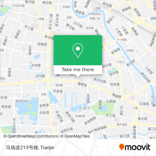 马场道213号楼 map