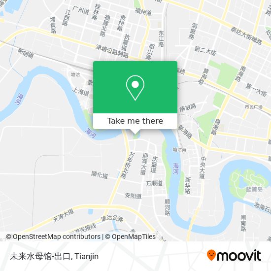 未来水母馆-出口 map