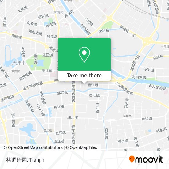 格调绮园 map