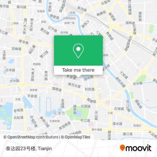 泰达园23号楼 map