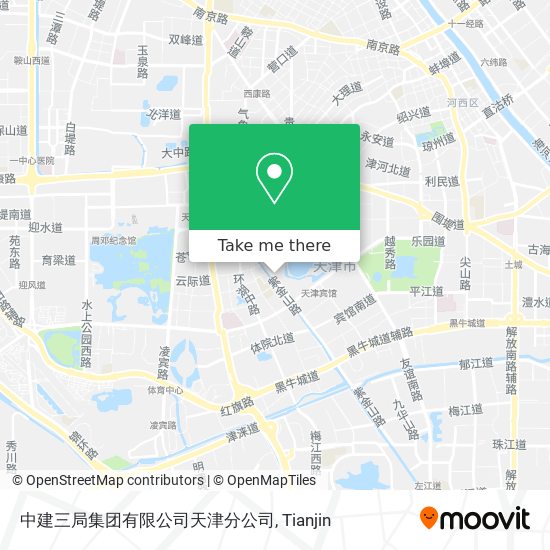 中建三局集团有限公司天津分公司 map