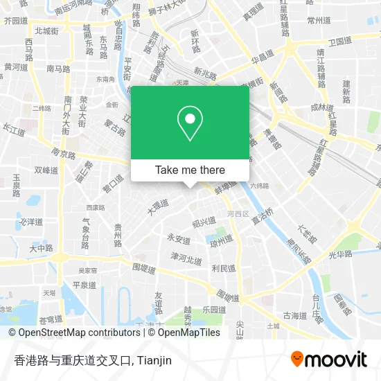 香港路与重庆道交叉口 map