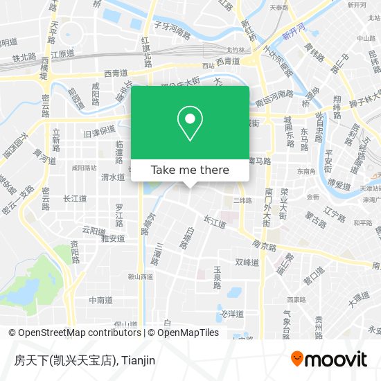 房天下(凯兴天宝店) map