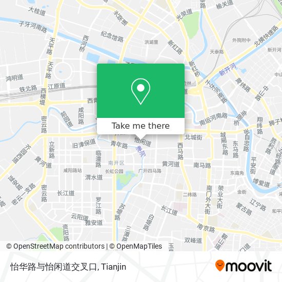 怡华路与怡闲道交叉口 map