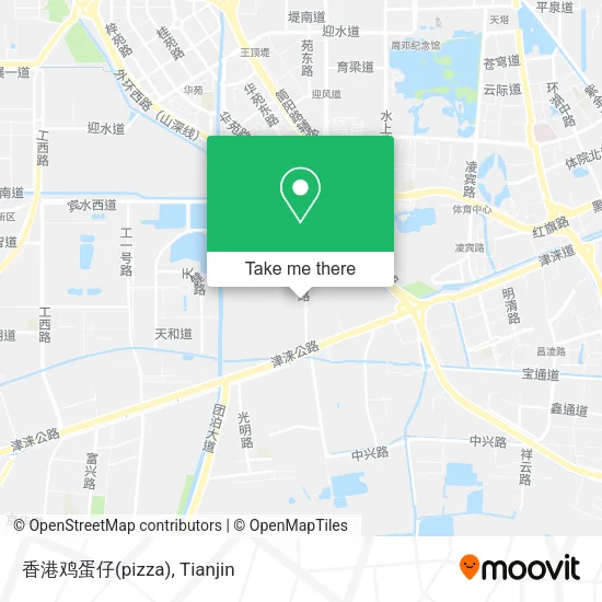 香港鸡蛋仔(pizza) map