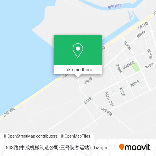543路(中成机械制造公司-三号院客运站) map