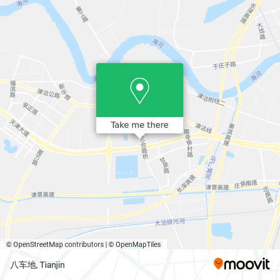 八车地 map