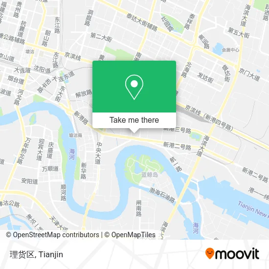 理货区 map