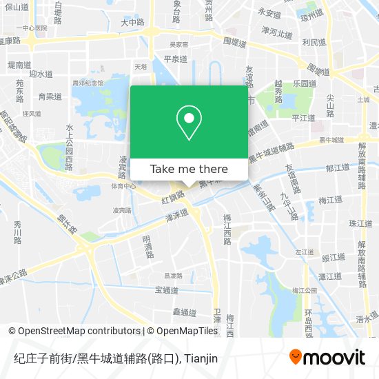 纪庄子前街/黑牛城道辅路(路口) map