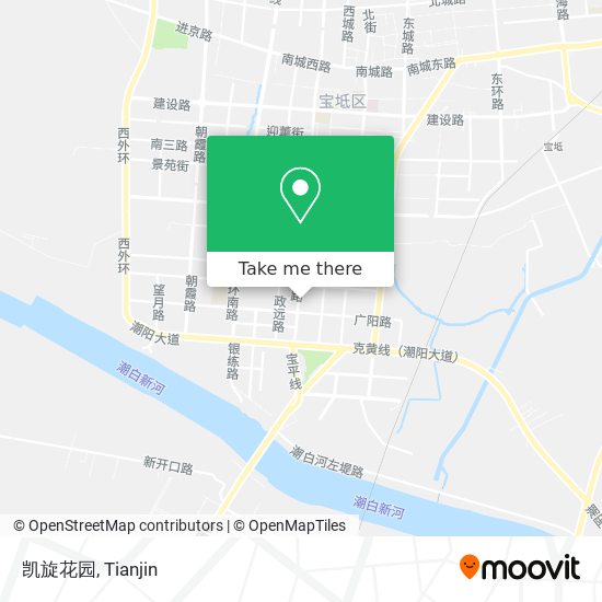 凯旋花园 map