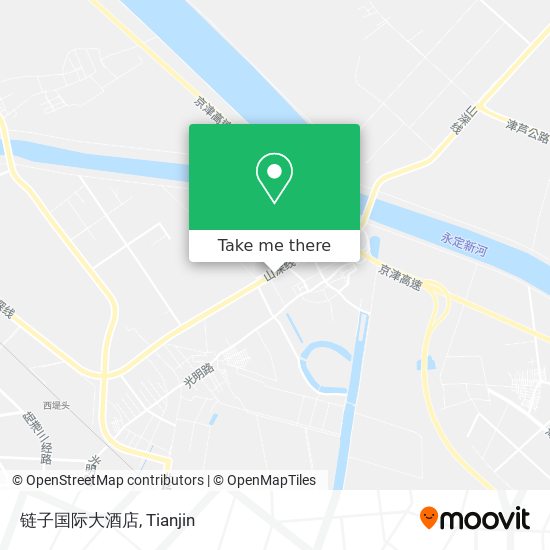 链子国际大酒店 map