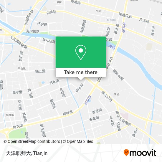 天津职师大 map