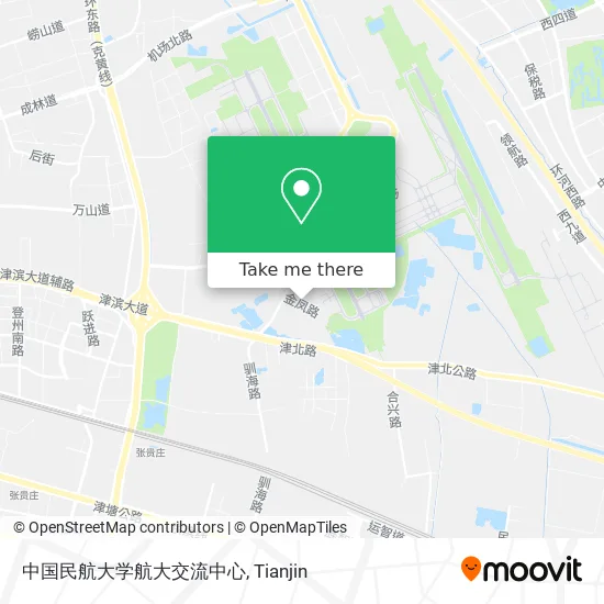 中国民航大学航大交流中心 map