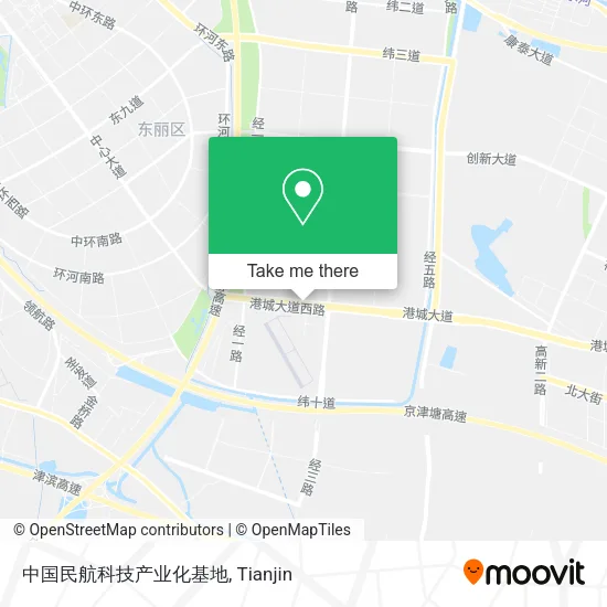 中国民航科技产业化基地 map
