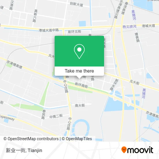 新业一街 map