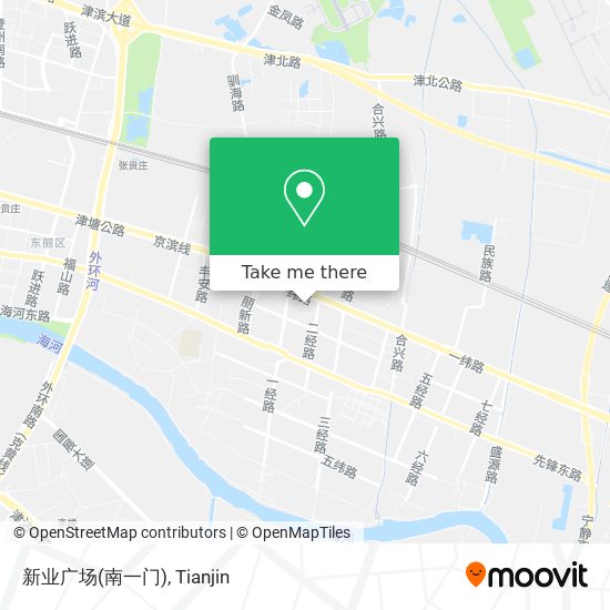 新业广场(南一门) map