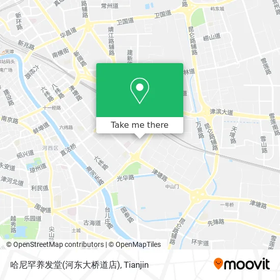 哈尼罕养发堂(河东大桥道店) map
