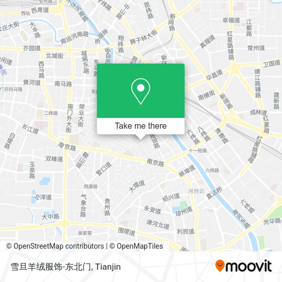 雪旦羊绒服饰-东北门 map