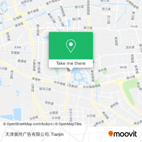 天津展尚广告有限公司 map