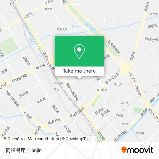 同福餐厅 map