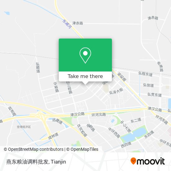 燕东粮油调料批发 map