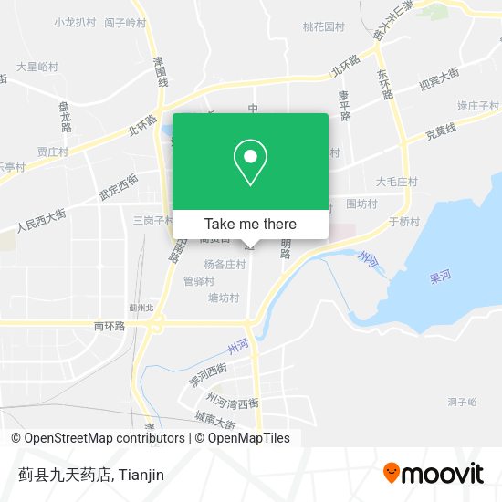 蓟县九天药店 map