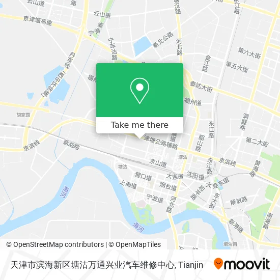 天津市滨海新区塘沽万通兴业汽车维修中心 map