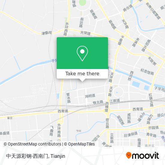 中天源彩钢-西南门 map