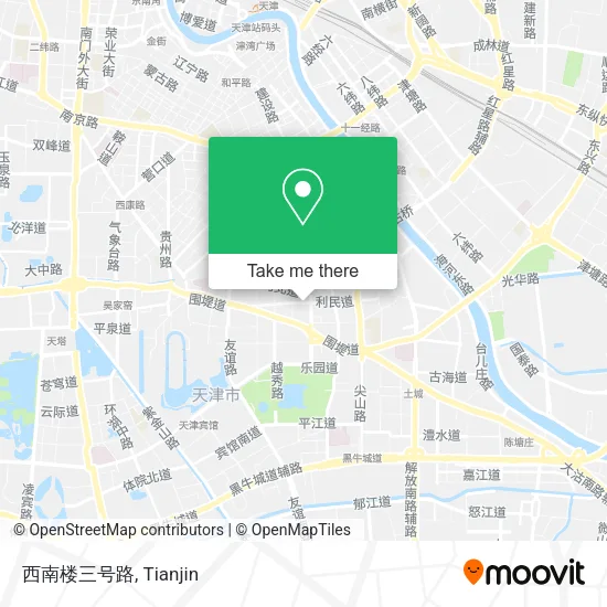 西南楼三号路 map