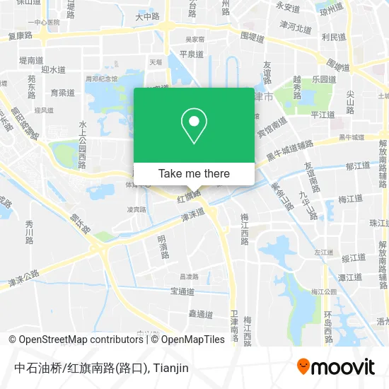 中石油桥/红旗南路(路口) map