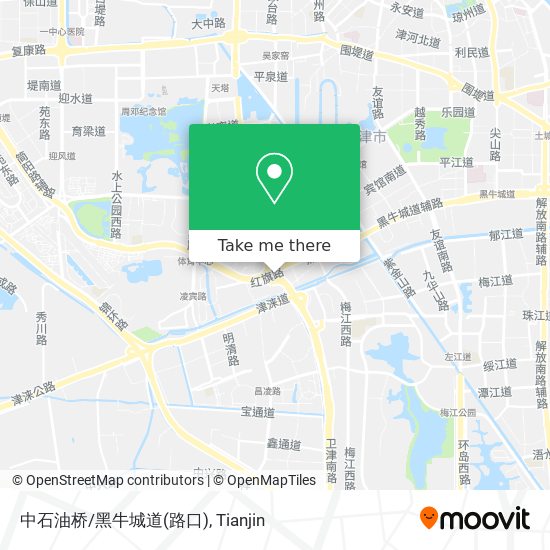 中石油桥/黑牛城道(路口) map
