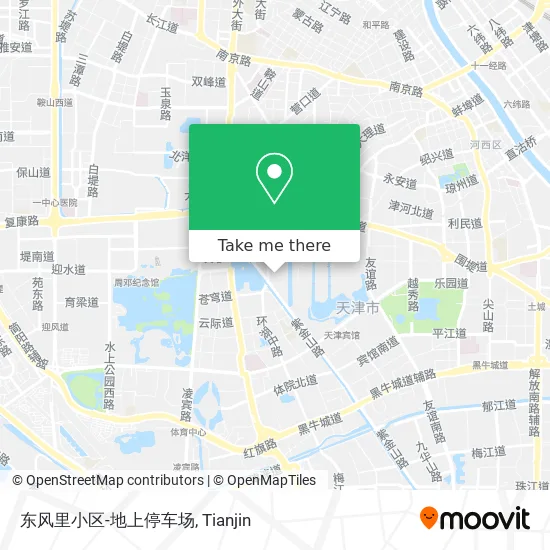 东风里小区-地上停车场 map