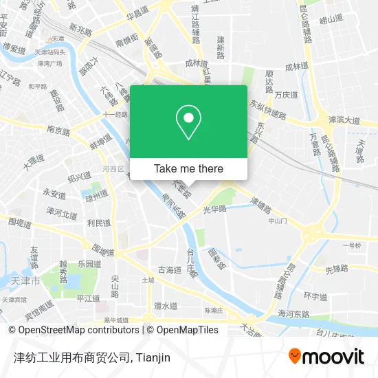 津纺工业用布商贸公司 map