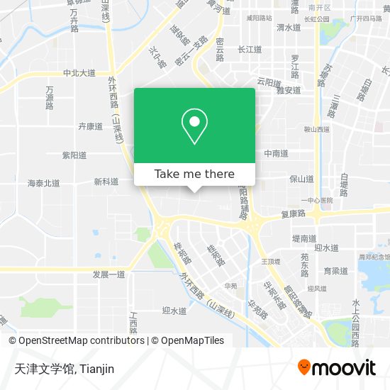 天津文学馆 map
