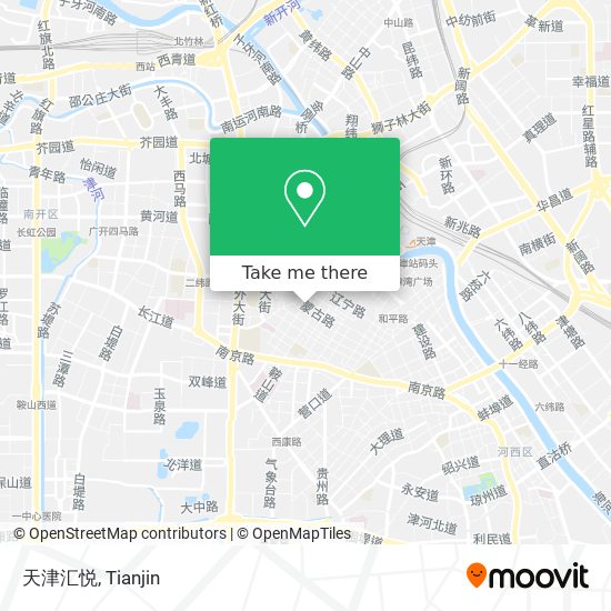 天津汇悦 map