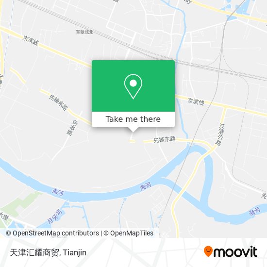 天津汇耀商贸 map