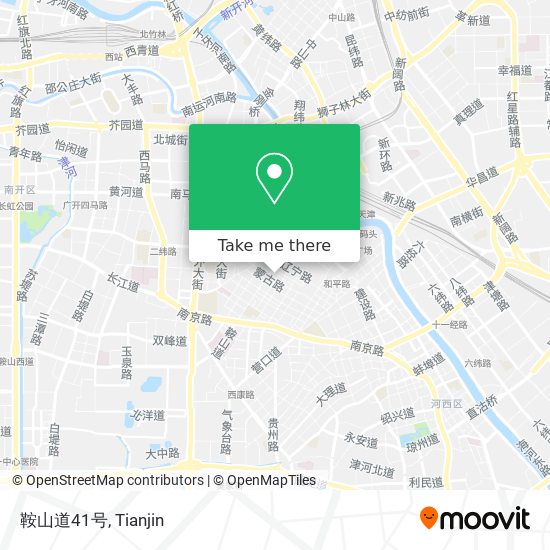 鞍山道41号 map