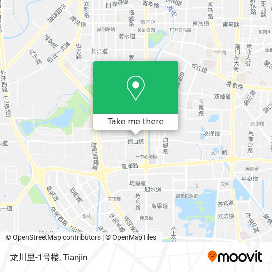 龙川里-1号楼 map