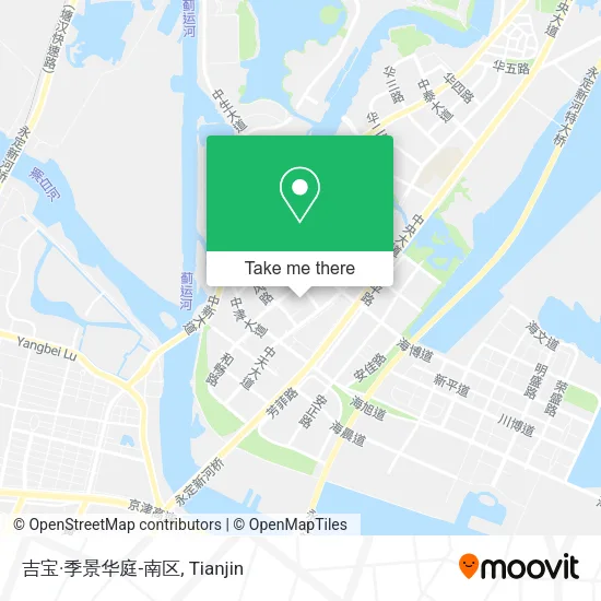 吉宝·季景华庭-南区 map