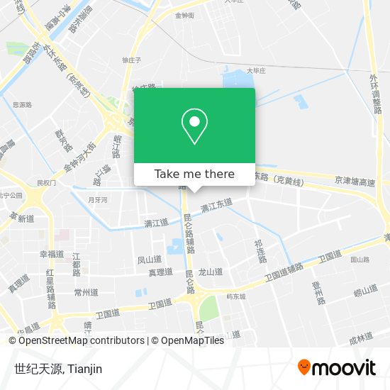 世纪天源 map