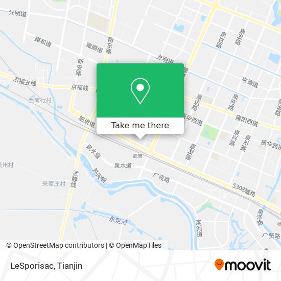 LeSporisac map