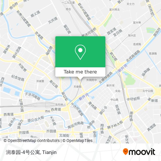 润泰园-4号公寓 map