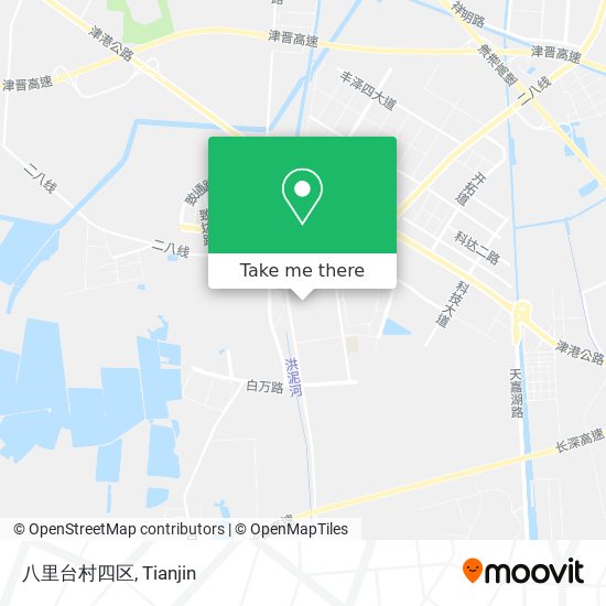 八里台村四区 map