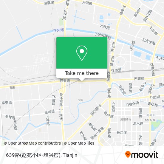639路(赵苑小区-增兴窑) map