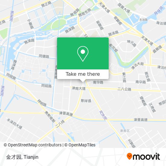 金才园 map