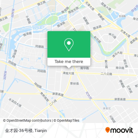 金才园-36号楼 map
