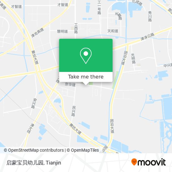 启蒙宝贝幼儿园 map