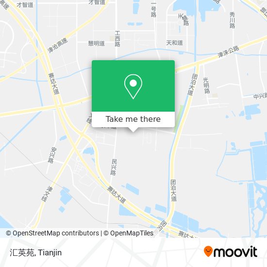 汇英苑 map